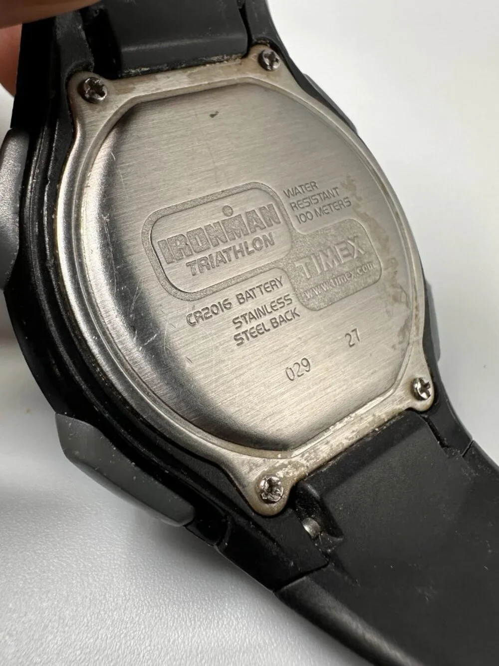 Timex Ironman Essential 10 Digital Watch Men Black Indiglo T5K60 New Battery